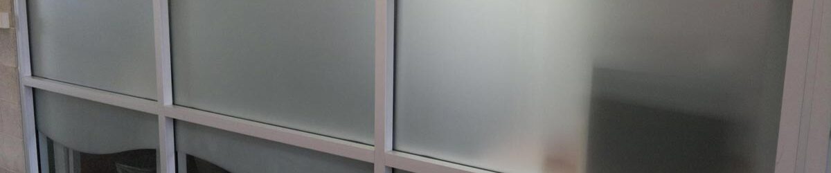 Frosted Glass For A Commercial Property
