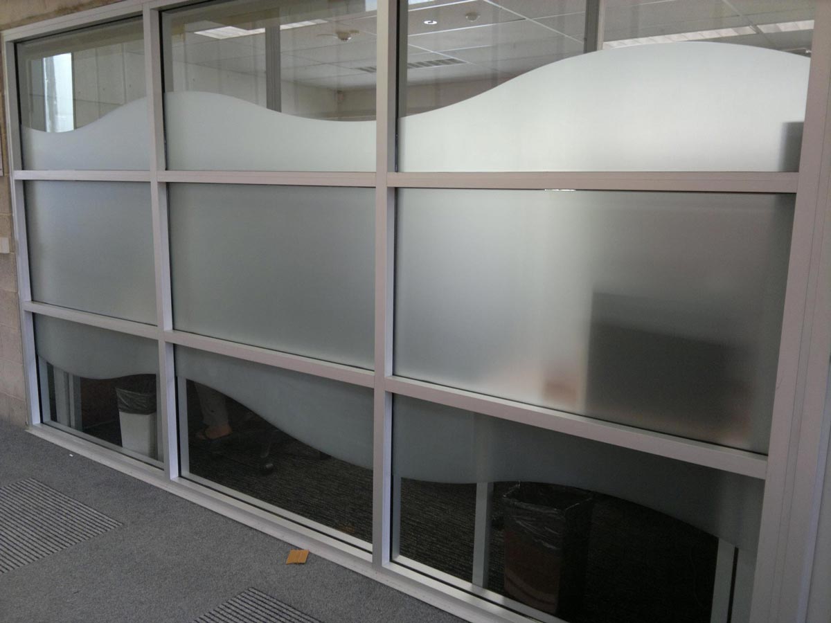 Frosted Glass For A Commercial Property